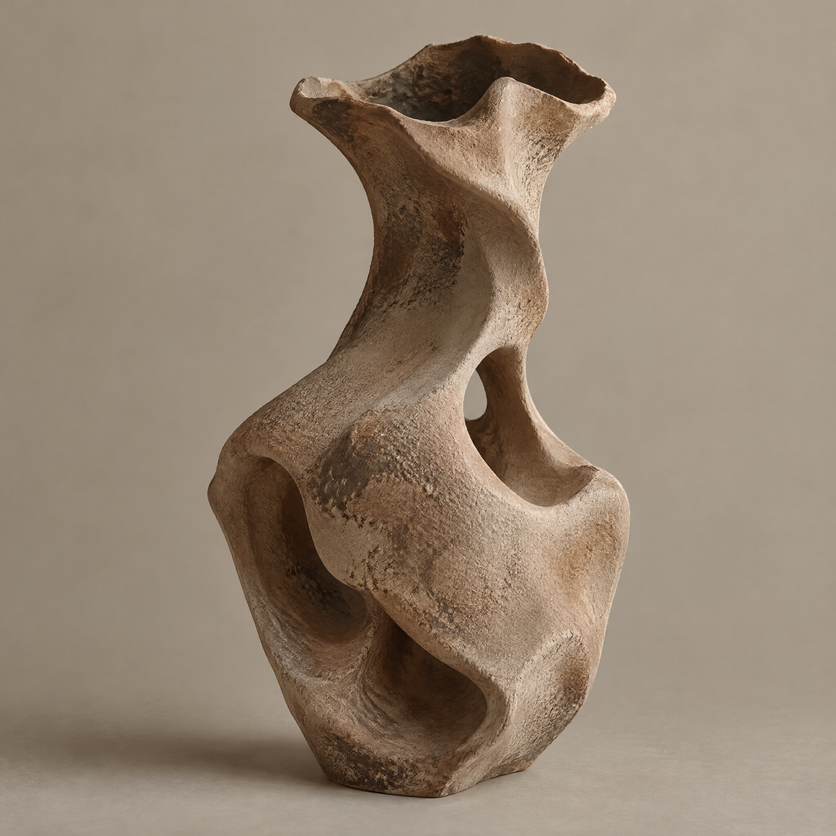 livorr® Sculptural Elegance Vase — art meets function, more than a vase, a piece of art, styled with dried botanicals