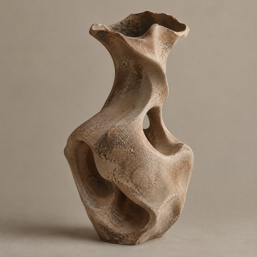 livorr® Sculptural Elegance Vase — art meets function, more than a vase, a piece of art, styled with dried botanicals