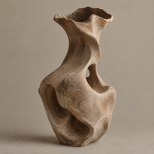 livorr® Sculptural Elegance Vase — art meets function, more than a vase, a piece of art, styled with dried botanicals
