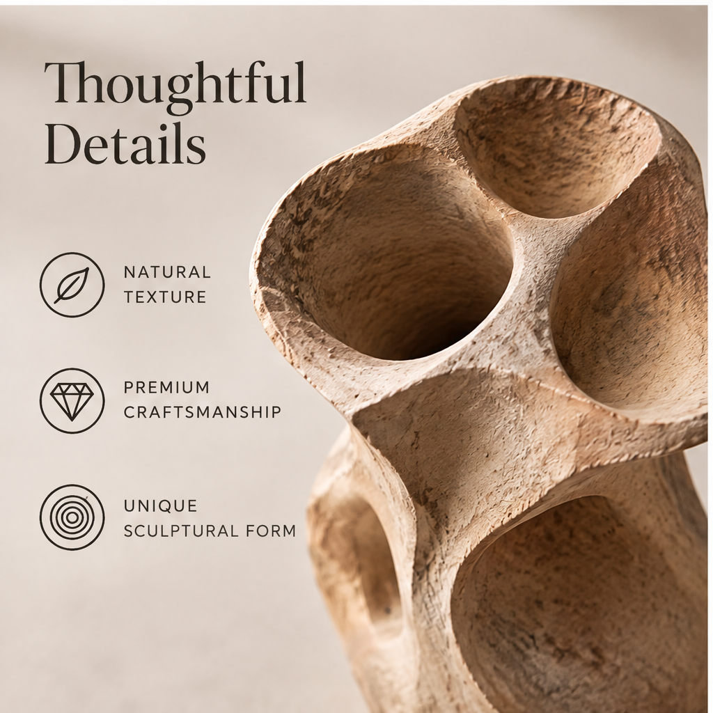 livorr® Sculptural Beauty Vase — sculptural beauty, a vase that is also art with timeless design